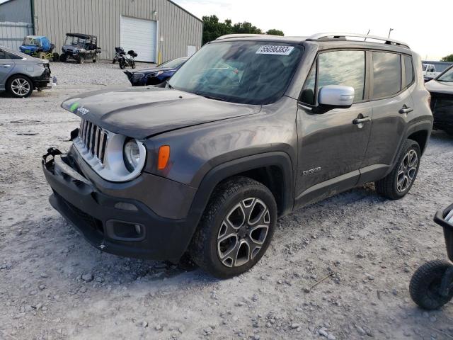 ZACCJBDT0GPD16559 - 2016 JEEP RENEGADE LIMITED BLACK photo 1