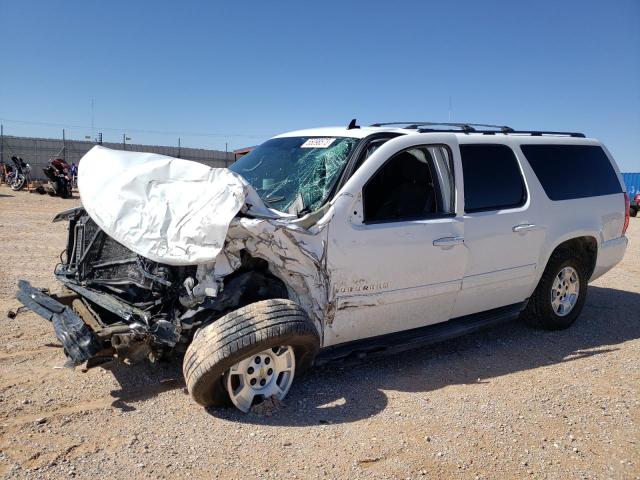 1GNSCHE08CR325459 - 2012 CHEVROLET SUBURBAN C1500  LS WHITE photo 1