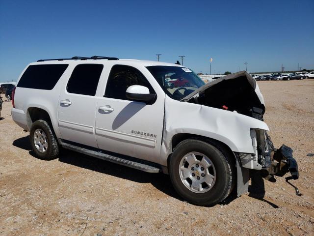 1GNSCHE08CR325459 - 2012 CHEVROLET SUBURBAN C1500  LS WHITE photo 4