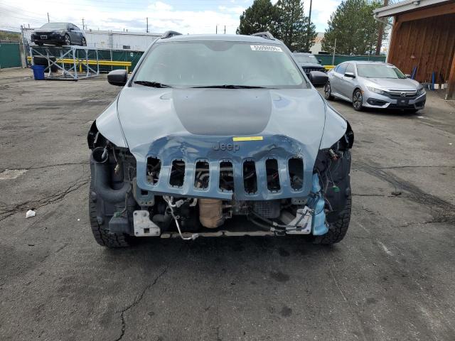 1C4PJMBS7FW664920 - 2015 JEEP CHEROKEE TRAILHAWK GRAY photo 5