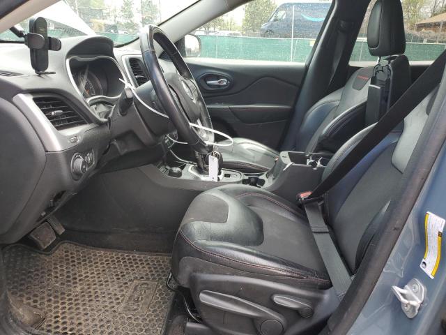 1C4PJMBS7FW664920 - 2015 JEEP CHEROKEE TRAILHAWK GRAY photo 7