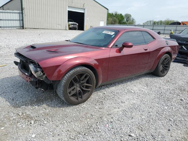 2C3CDZFJXMH615070 - 2021 DODGE CHALLENGER R/T SCAT PACK RED photo 1