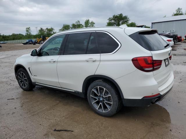 5UXKR0C52F0P15259 - 2015 BMW X5 XDRIVE35I WHITE photo 2