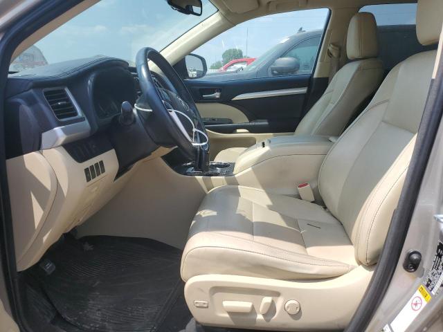 5TDJKRFH0GS265122 - 2016 TOYOTA HIGHLANDER XLE SILVER photo 7