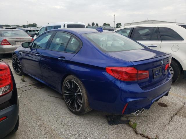 WBSJF0C52JB282330 - 2018 BMW M5 BLUE photo 2