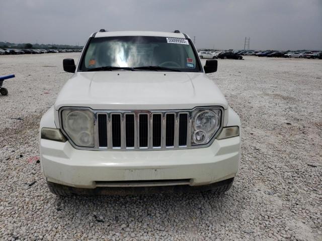 1J8GP58KX8W251400 - 2008 JEEP LIBERTY LIMITED WHITE photo 5