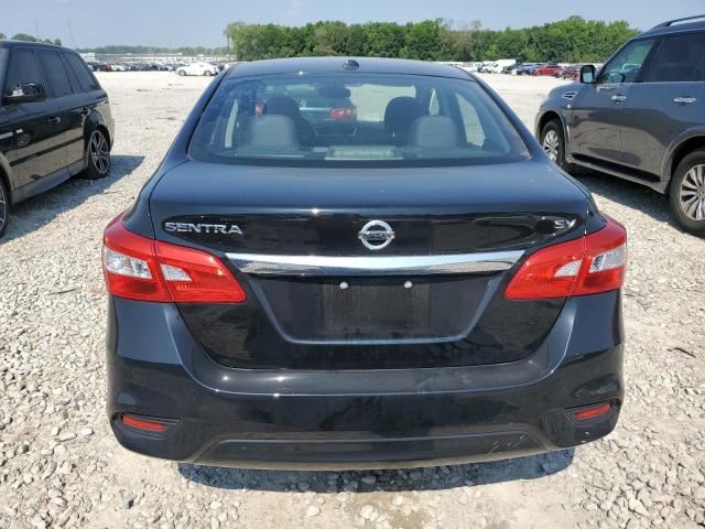 3N1AB7AP8HL721445 - 2017 NISSAN SENTRA S BLACK photo 6