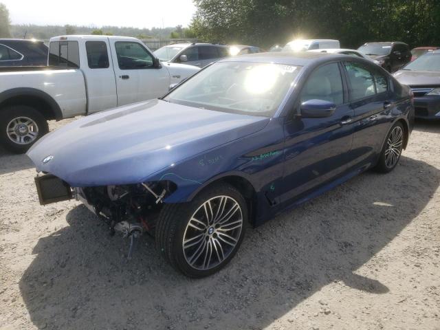 WBAJE7C32HG890022 - 2017 BMW 540 XI BLUE photo 1