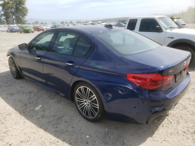 WBAJE7C32HG890022 - 2017 BMW 540 XI BLUE photo 2