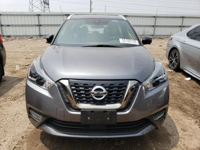 3N1CP5DV8LL484585 - 2020 NISSAN KICKS SR GRAY photo 5