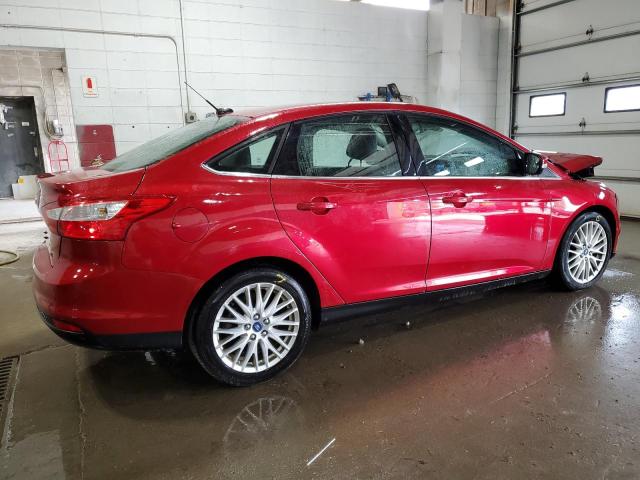 1FAHP3H28CL236457 - 2012 FORD FOCUS SEL RED photo 3