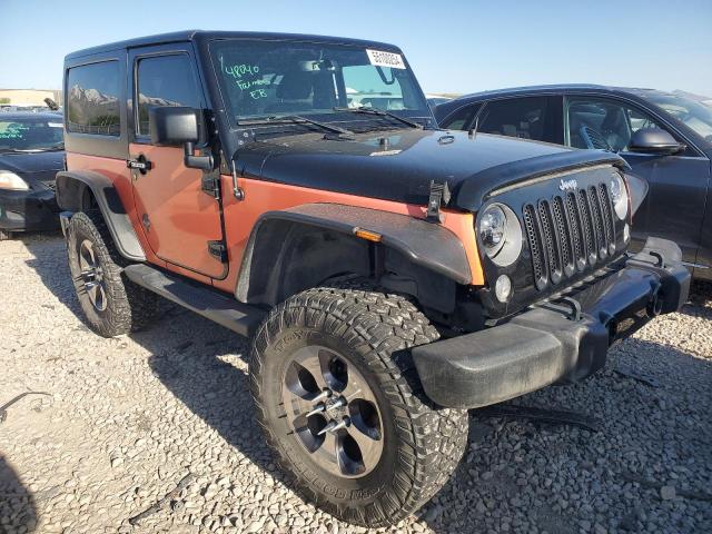 1C4AJWBG0GL201808 - 2016 JEEP WRANGLER SAHARA ORANGE photo 4