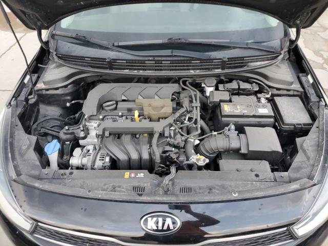 3KPA24AD6LE282471 - 2020 KIA RIO LX BLACK photo 11