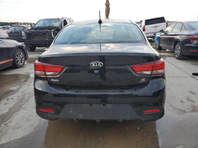 3KPA24AD6LE282471 - 2020 KIA RIO LX BLACK photo 6