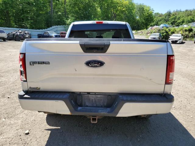 1FTFX1EF2HFB28208 - 2017 FORD F150 SUPER CAB SILVER photo 6