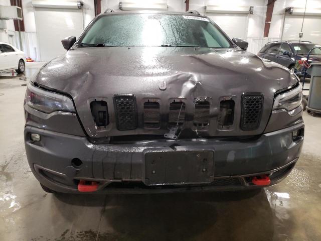 1C4PJMBXXKD405162 - 2019 JEEP CHEROKEE TRAILHAWK GRAY photo 5