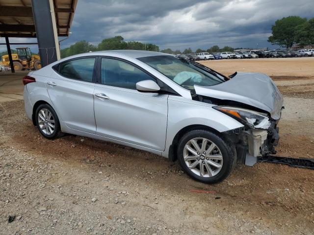 5NPDH4AE9EH524334 - 2014 HYUNDAI ELANTRA SE SILVER photo 4