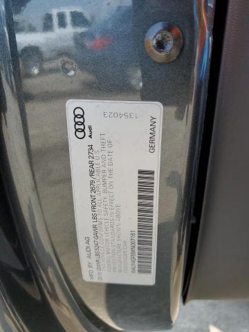 WAUY4GF55KN007161 - 2019 AUDI S5 PREMIUM PLUS 灰色 照片 12