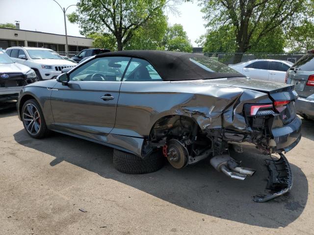 WAUY4GF55KN007161 - 2019 AUDI S5 PREMIUM PLUS 灰色 照片 2