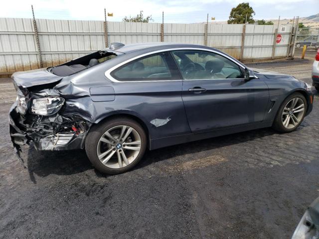 WBA4R7C55HK876728 - 2017 BMW 430I GRAY photo 3