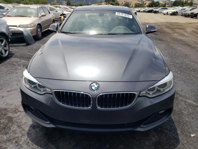 WBA4R7C55HK876728 - 2017 BMW 430I GRAY photo 5