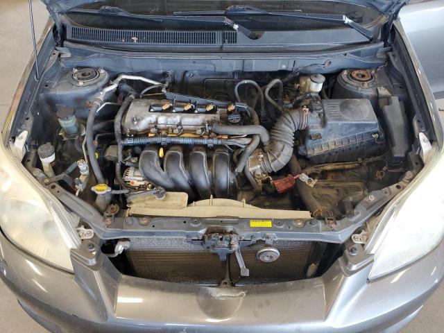 2T1KR32E36C592159 - 2006 TOYOTA COROLLA MA XR GRAY photo 11