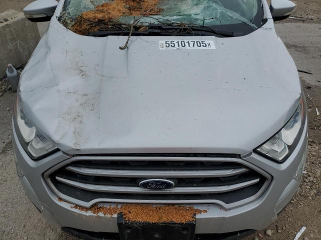 MAJ3S2GE6KC307278 - 2019 FORD ECOSPORT SE ვერცხლისფერი ფოტო 12