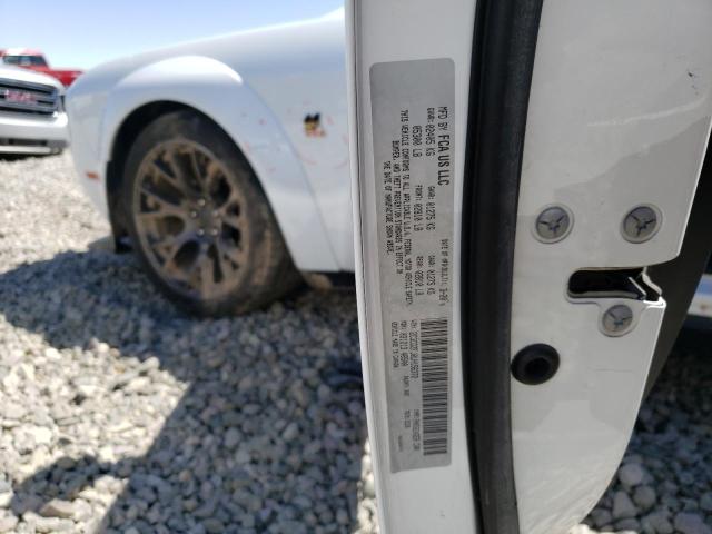 2C3CDZFJ0LH156372 - 2020 DODGE CHALLENGER R/T SCAT PACK WHITE photo 12