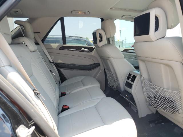 4JGDA5HB1CA078606 - 2012 MERCEDES-BENZ ML 350 4MATIC BLACK photo 11