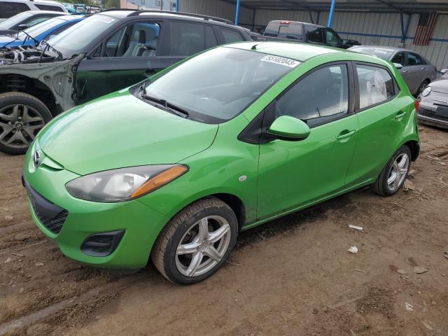 JM1DE1KY4C0148362 - 2012 MAZDA MAZDA2 GREEN photo 1