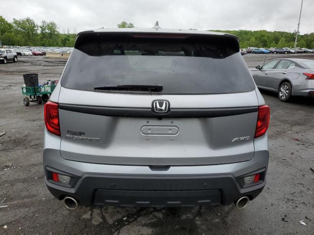 5FNYF8H50PB032085 - 2024 HONDA PASSPORT EXL GRAY photo 6