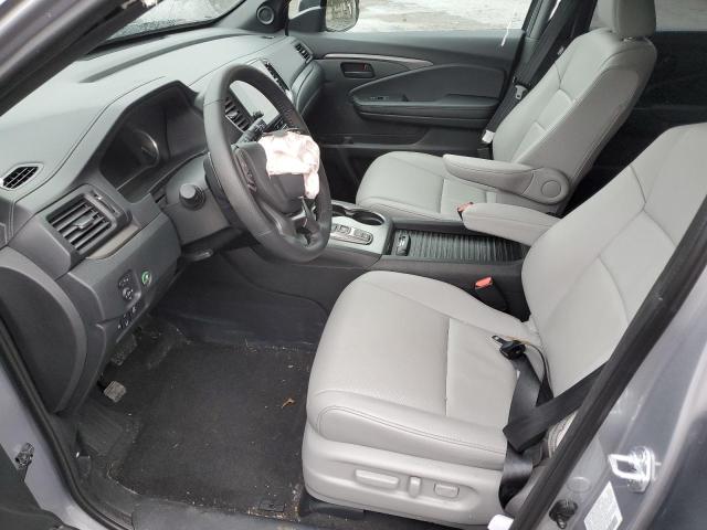 5FNYF8H50PB032085 - 2024 HONDA PASSPORT EXL GRAY photo 7