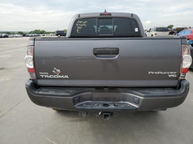 5TFJU4GN2EX062273 - 2014 TOYOTA TACOMA DOUBLE CAB PRERUNNER GRAY photo 6
