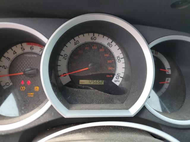 5TFJU4GN2EX062273 - 2014 TOYOTA TACOMA DOUBLE CAB PRERUNNER GRAY photo 9