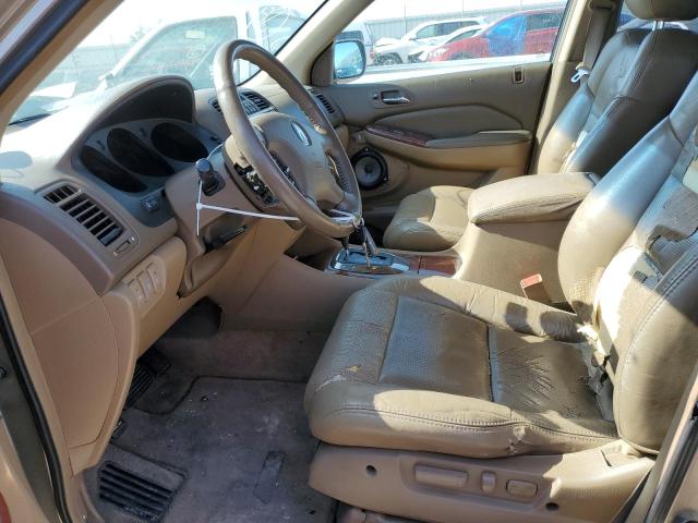 2HNYD18834H513083 - 2004 ACURA MDX TOURING GOLD photo 7
