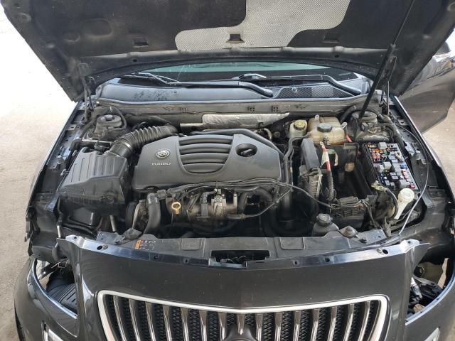 2G4GV5GV5D9236505 - 2013 BUICK REGAL GS BLACK photo 11