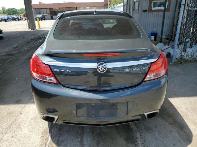 2G4GV5GV5D9236505 - 2013 BUICK REGAL GS BLACK photo 6