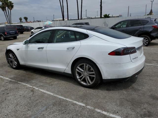 5YJSA1BC6DFP10708 - 2013 TESLA MODEL S თეთრი ფოტო 2