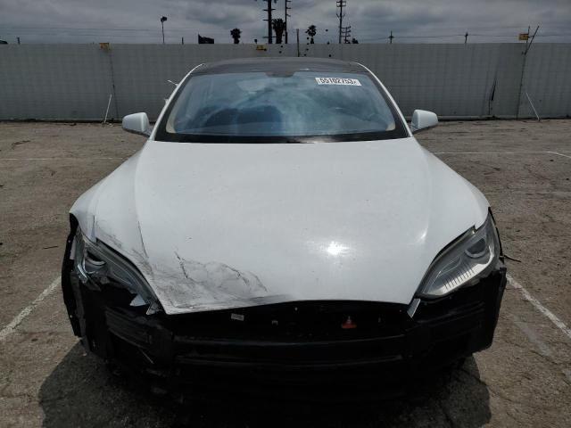 5YJSA1BC6DFP10708 - 2013 TESLA MODEL S თეთრი ფოტო 5