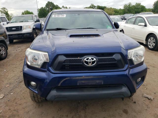 5TFMU4FN5FX029901 - 2015 TOYOTA TACOMA DOUBLE CAB LONG BED BLUE photo 5