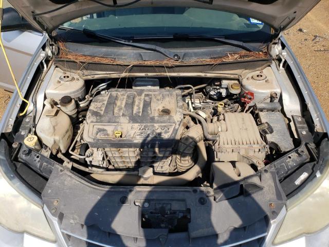 1C3LC46K37N679025 - 2007 CHRYSLER SEBRING SILVER photo 11