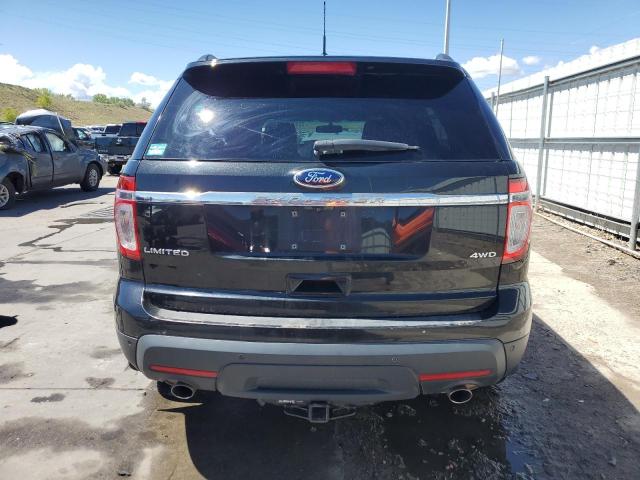 1FM5K8F81DGB97569 - 2013 FORD EXPLORER LIMITED BLACK photo 6