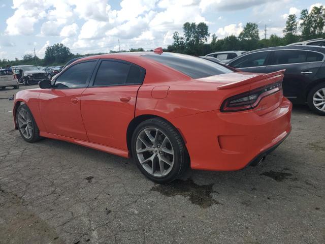 2C3CDXHG2NH189463 - 2022 DODGE CHARGER GT ORANGE photo 2