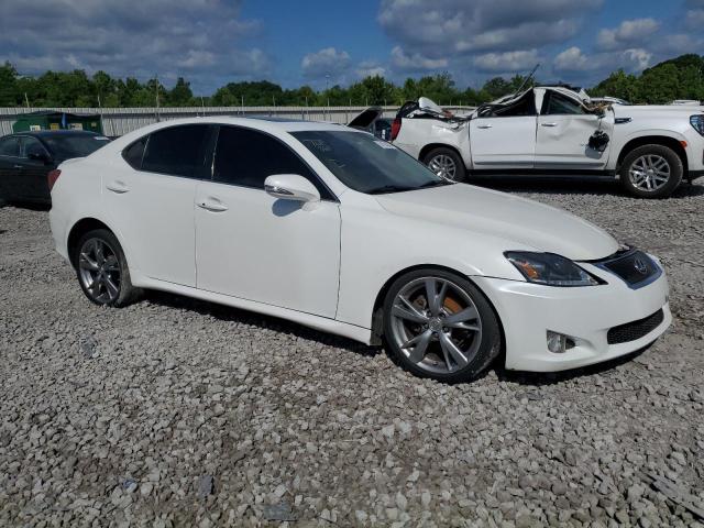 JTHBF5C20A2096007 - 2010 LEXUS IS 250 WHITE photo 4