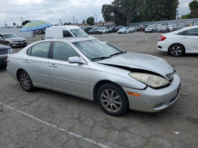 JTHBF30G330140844 - 2003 LEXUS ES 300 SILVER photo 4