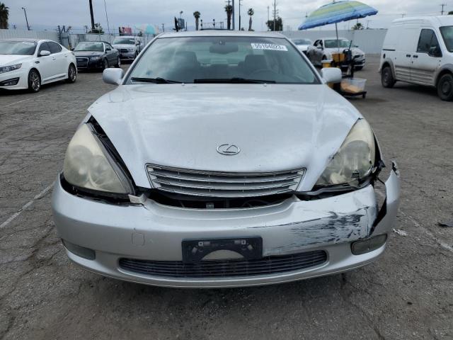 JTHBF30G330140844 - 2003 LEXUS ES 300 SILVER photo 5