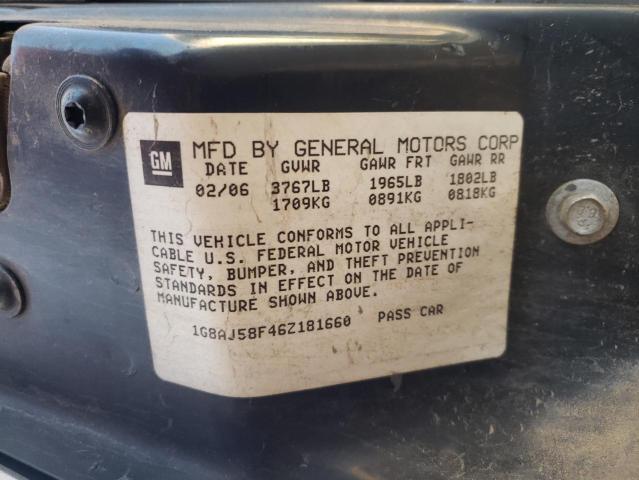 1G8AJ55F96Z145032 - 2006 SATURN ION LEVEL 2 WHITE photo 12