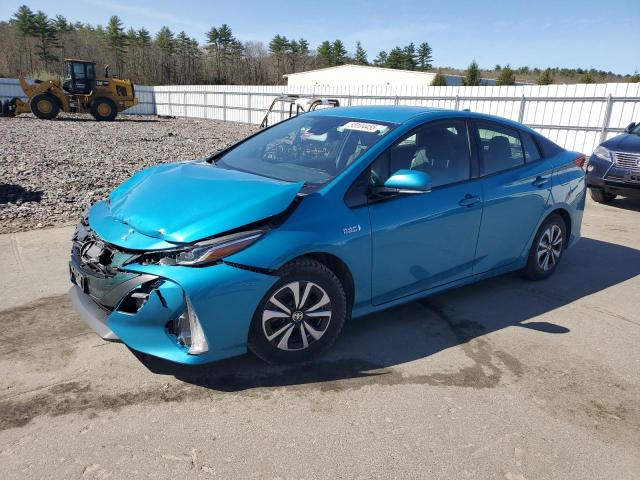 JTDKARFPXJ3080955 - 2018 TOYOTA PRIUS PRIM 蓝色 照片 1