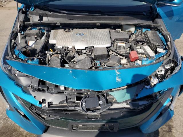 JTDKARFPXJ3080955 - 2018 TOYOTA PRIUS PRIM 蓝色 照片 11