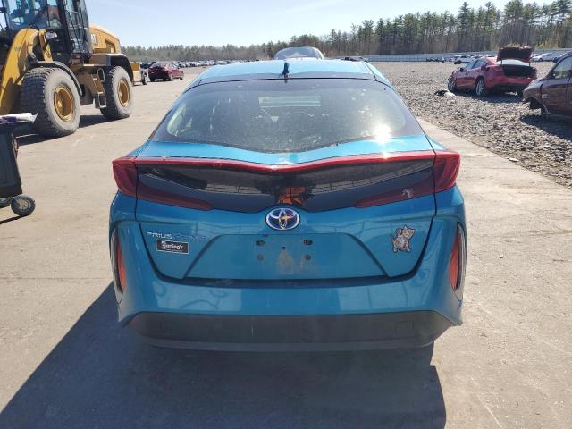 JTDKARFPXJ3080955 - 2018 TOYOTA PRIUS PRIM 蓝色 照片 6